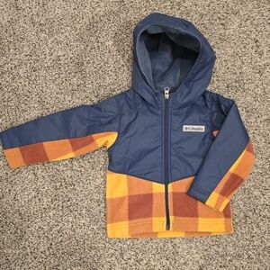 Columbia Fleece Nylon Jacket